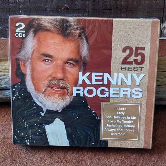 3/$10 2017 New Sealed CD Kenny Rogers 2 CDs 25 Best Kenny Rogers - Picture 7 of 8